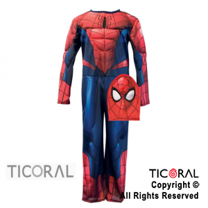 DISF SPIDERMAN CON MUSCULO TALLE 0 x 1